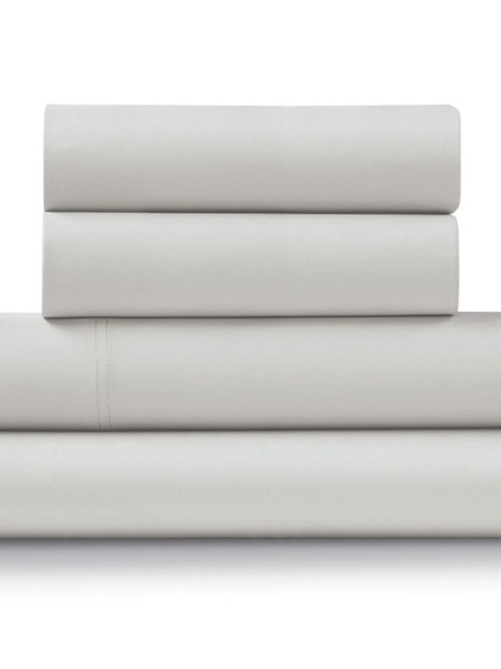 Ell Aja Yne 1200-Thread Count 100% Cotton Sateen Sheet Set color Platinum